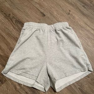 Gray Sweatshorts